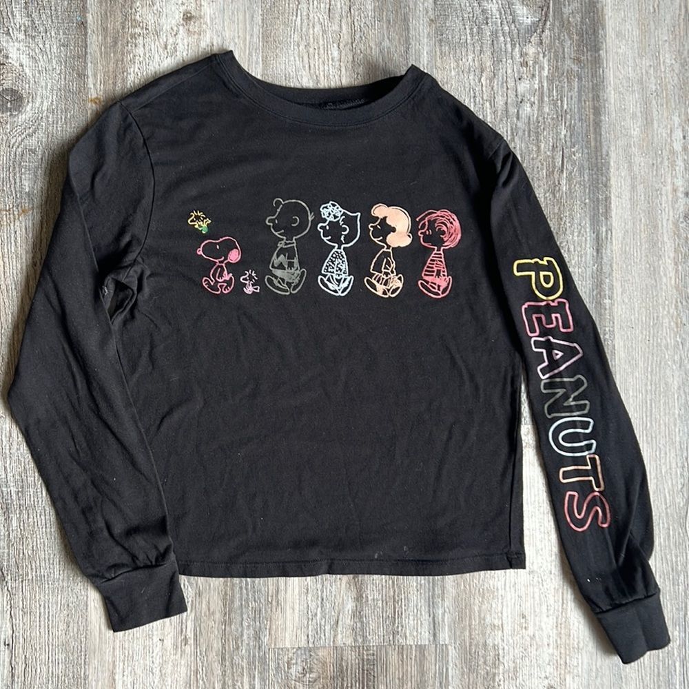 Charlie Brown Peanuts Long Sleeve T